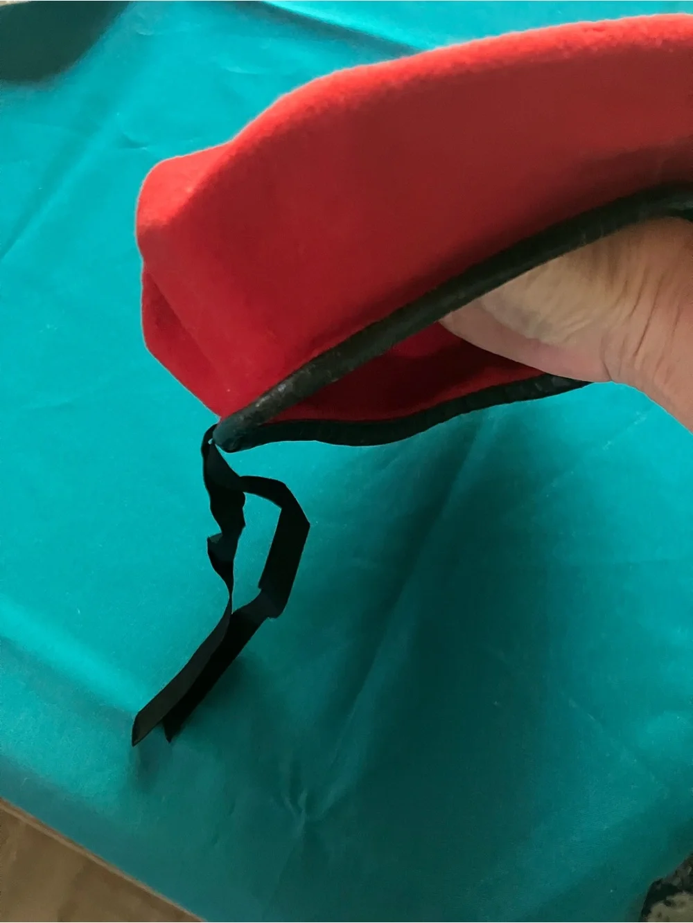 Vintage Vrai Basque Red wool beret